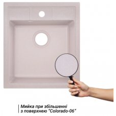 Кухонна мийка Lidz 460х515/200 COL-06 (LIDZCOL06460515200)